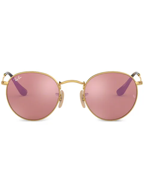 Ray-Ban round-frame sunglasses Metallic RB3447N001Z2