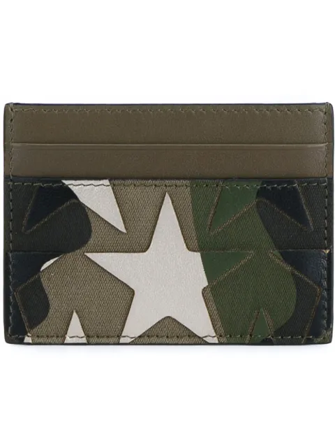 Valentino Garavani Camustars cardholder Green YP0448GAL