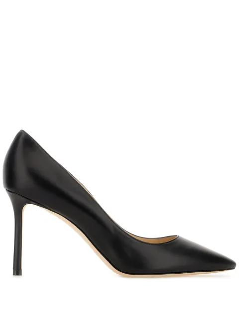 Jimmy Choo Romy 85mm leather pumps Black ROMY85KIDBLACK