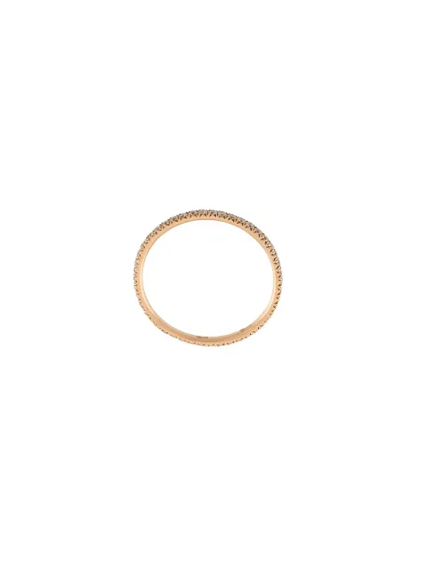 Anita Ko diamond band ring Metallic AKETBRG