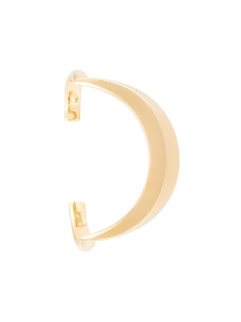 Chloé 'Isalis' curved cuff Metallic 2B0821CB7