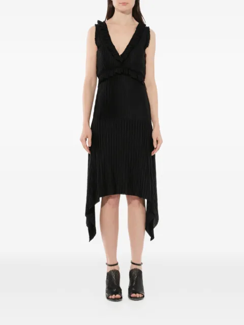 Givenchy pleated sleeveless dress Black 16X2731450