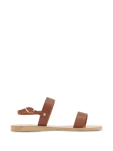 Ancient Greek Sandals Clio flat sandals Brown CLIOVACHETTA