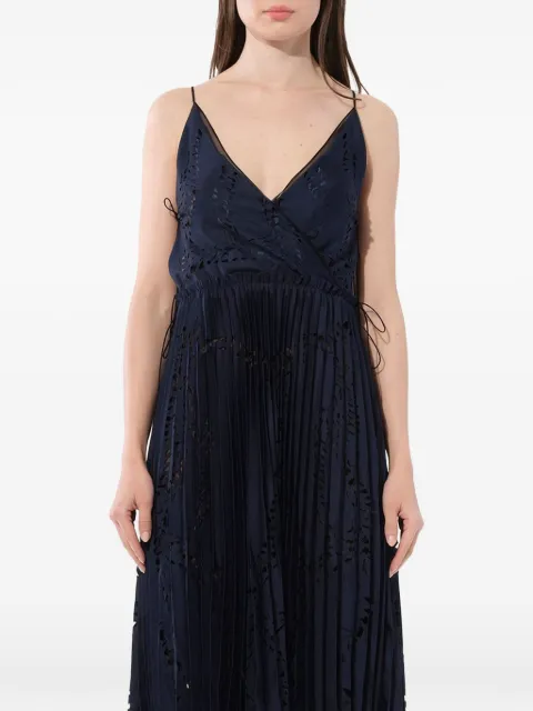 PUCCI pleated asymmetric dress Blue 62RG4562711