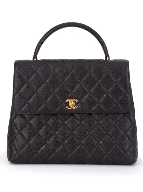 CHANEL Pre-Owned quilted tote Black 4367178