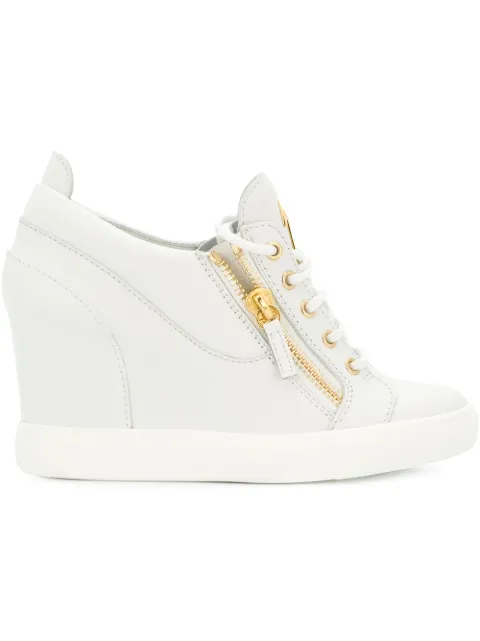 Giuseppe Zanotti 'Sonya' wedge sneakers White RS6125001
