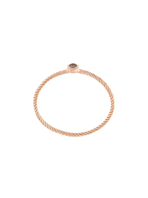 Wouters & Hendrix Gold single champagne diamond ring Pink R1D1CPG