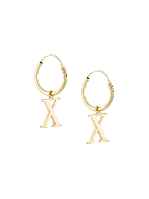 Wouters & Hendrix Gold 18kt yellow gold 'X' earrings Metallic O1C7MYG