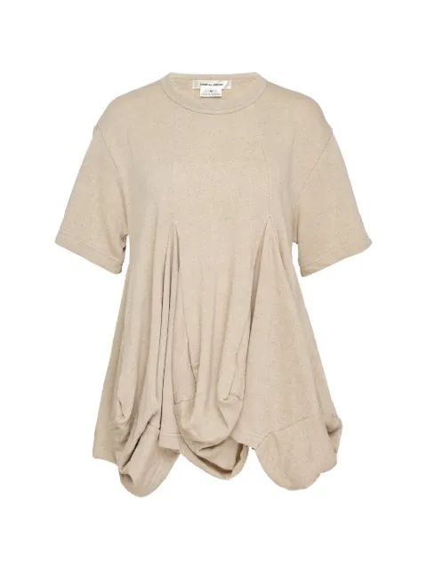 Comme Des Garçons crew-neck T-shirt Neutrals GQT005OLD