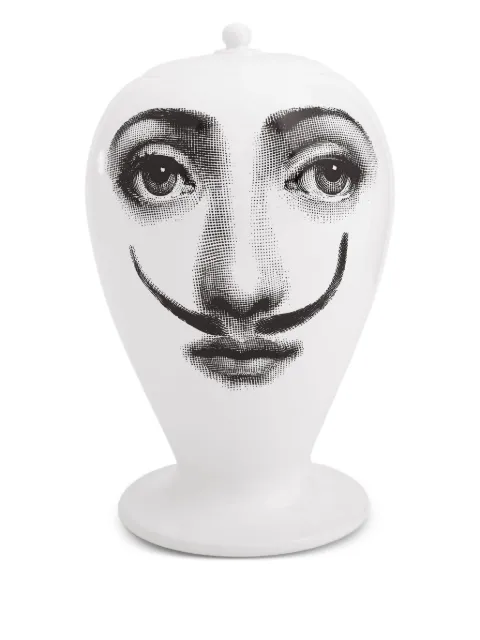 Fornasetti Femme aux Moustache vase White FOR10535