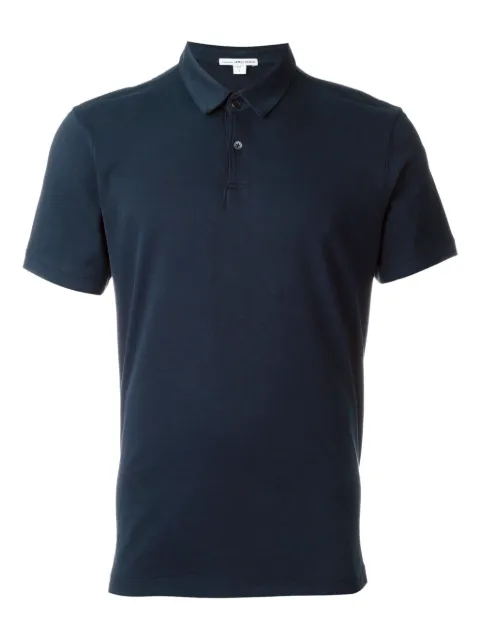 James Perse Classic polo shirt Blue MSX3337