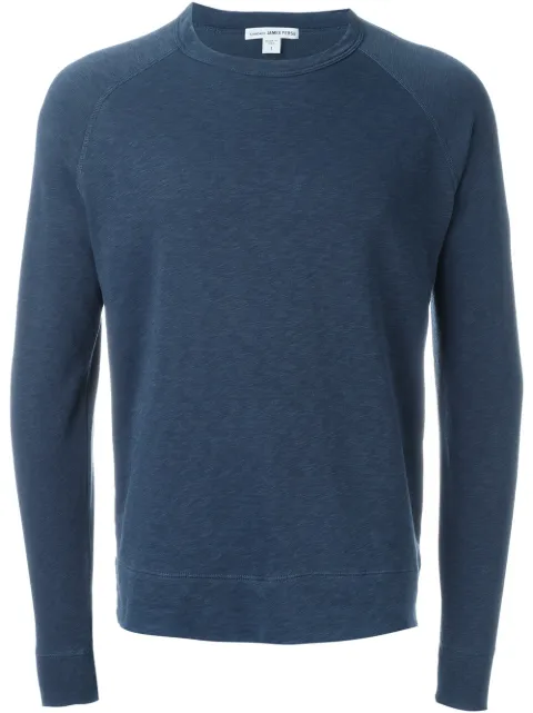 James Perse classic sweatshirt Blue MXA3278