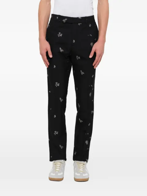 Alexander McQueen high-waisted trousers Black 413415QGR241080