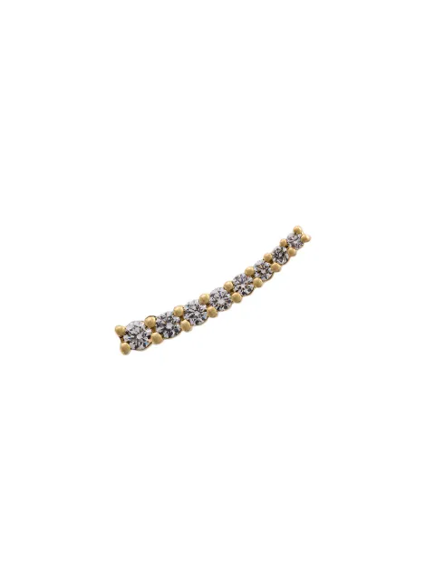 ALINKA 18kt gold DASHA small diamond cuff earring Metallic ZABR000312L18Y20