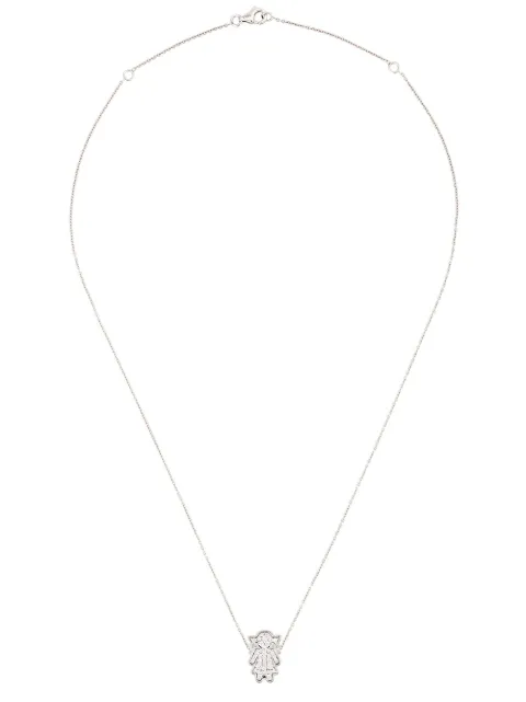 ALINKA Masha diamond pendant necklace Metallic ZABP000218W20