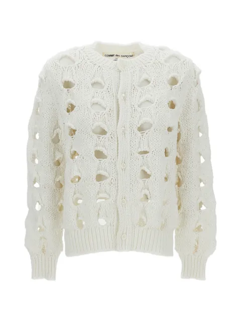 Comme Des Garçons buttoned cardigan Blue GQN016