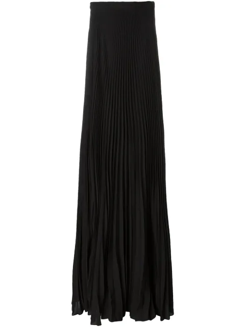 Ralph Lauren Collection pleated maxi skirt Black 915IQ146FQ146