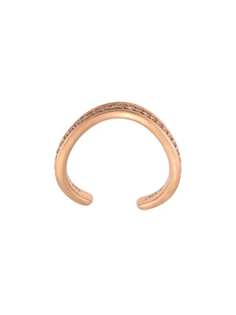 ALINKA TANIA diamond thumb ring Metallic ZABD0020P18R20