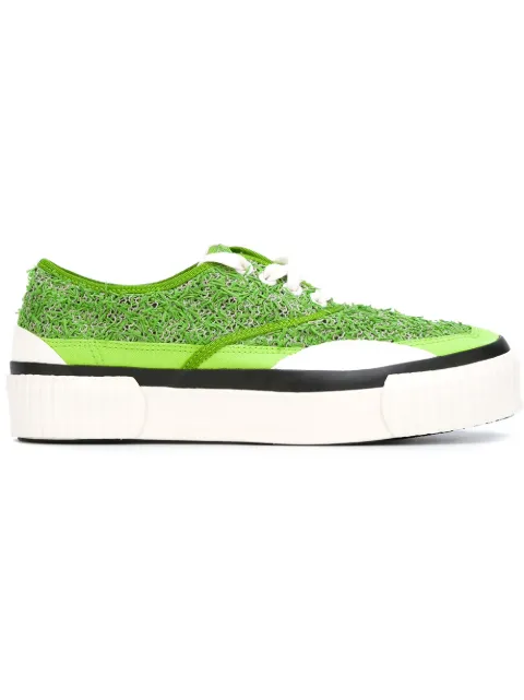 Julien David platform sneakers Green KMS1601
