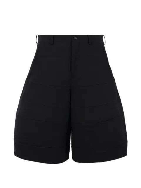 Comme des Garçons Homme Plus wide leg bermuda shorts Black PQP015OLD