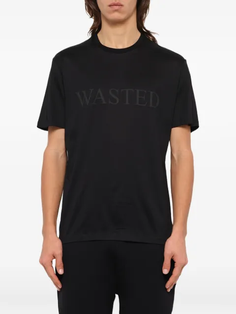 Neil Barrett Wasted cotton T-shirt Black BJT90EA550S