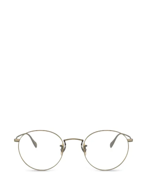 Oliver Peoples Coleridge round-frame glasses Gold OV1186