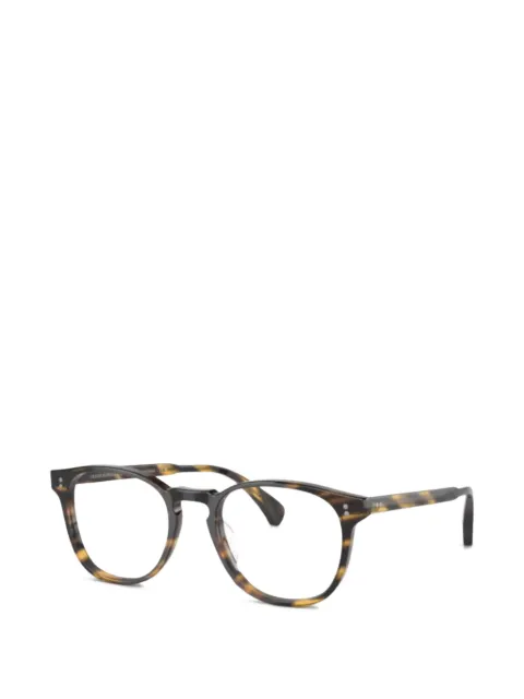 Oliver Peoples Finley round-frame glasses Brown OV5298U1003
