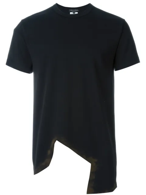 Comme des Garçons Homme Plus asymmetric T-shirt Black PQT004