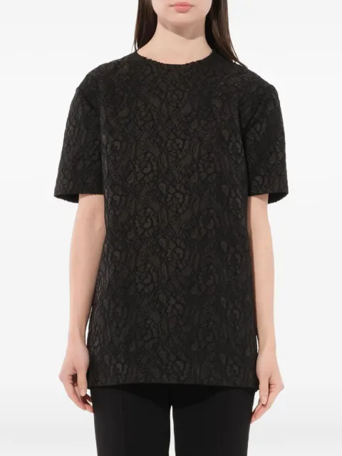 Givenchy floral-lace top Black 16P6171338
