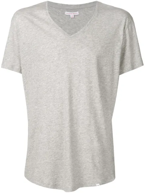 Orlebar Brown V-neck T-shirt Grey 259645