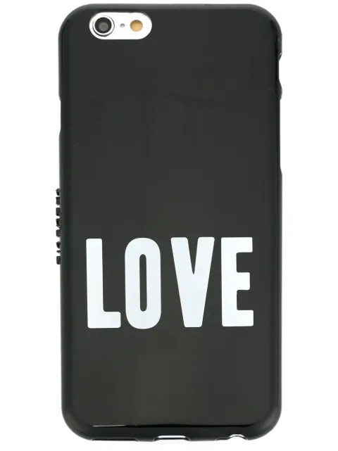 Givenchy love print iPhone 6 case Black BK06401840