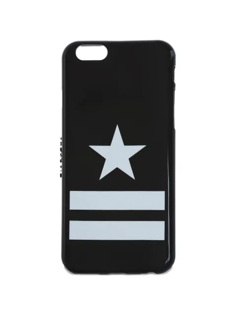Givenchy star and stripe print iPhone 6 case Black BK06401830