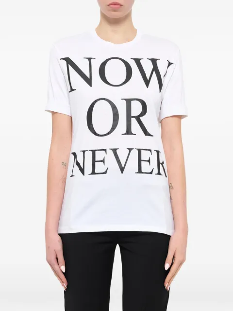 Neil Barrett Now or Never T-shirt White PNJT09A528S