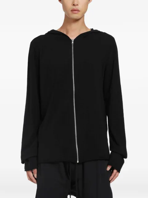 Thom Krom zip-up hoodie Black MKJ17