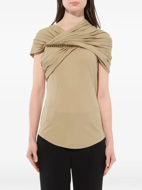 Givenchy twisted effect top Neutrals 16P6717435