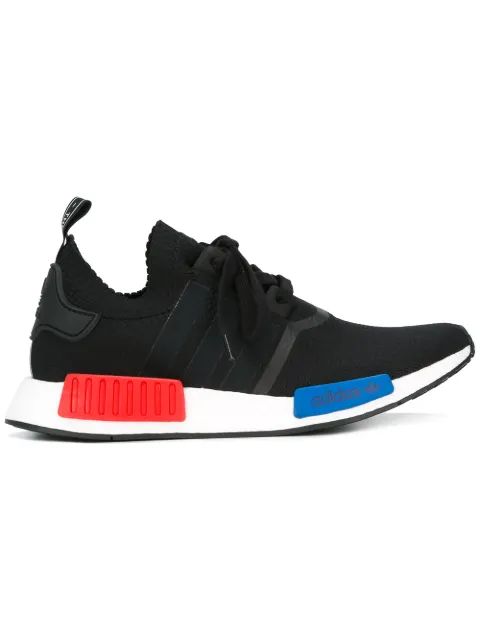 adidas NMD R1 Primeknit OG "Black/Red/Blue" sneakers Black S79168