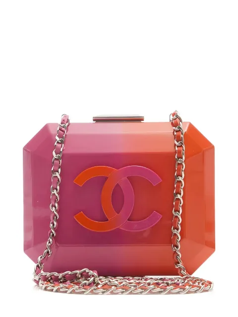 CHANEL Pre-Owned CC-logo clutch Pink CSZHCH14A
