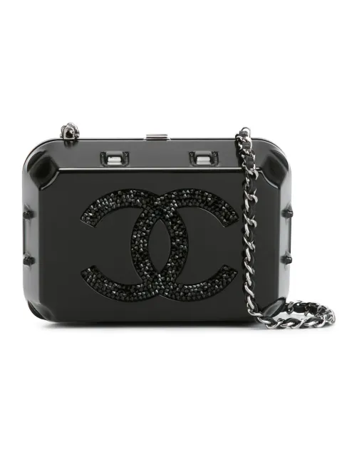 CHANEL Pre-Owned egg box shoulder bag Black CSZHCH10A
