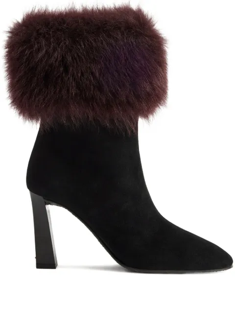 Giuseppe Zanotti Gstaad faux-fur boots Black I570012001