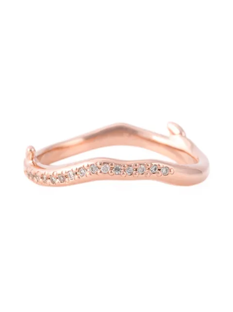 Shaun Leane Cherry Branch diamond ring Metallic SLS593RG