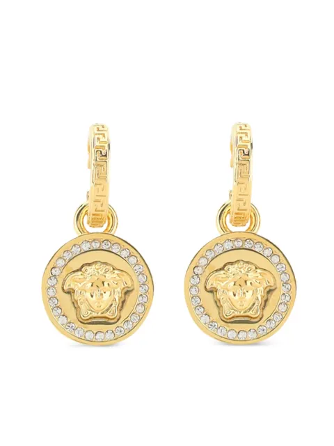Versace La Medusa crystal earrings Gold DG2D748DJMX