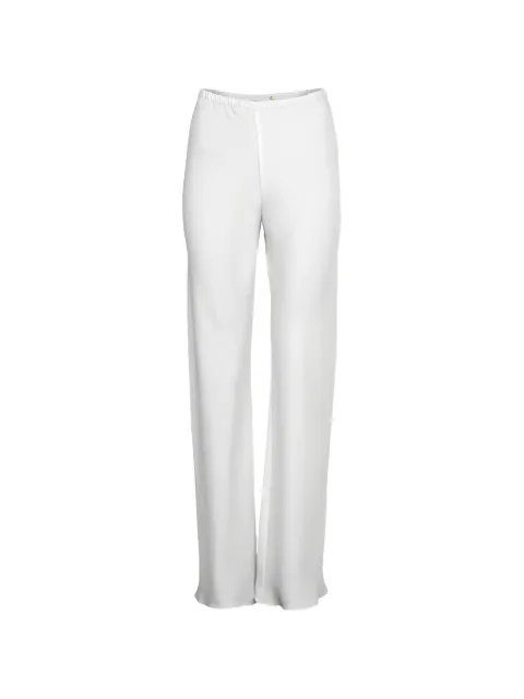 Peter Cohen flared palazzo pants White 2084FP