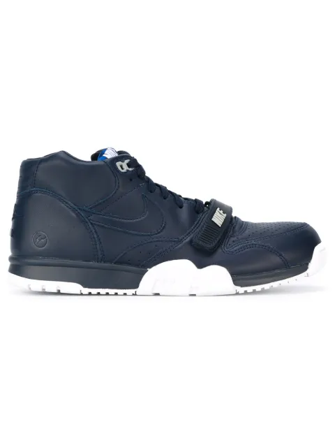 Nike 'Air Trainer 1 Mid SP Fragment' hi-top sneakers Blue 806942