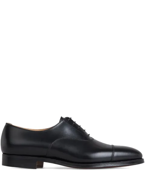 Crockett & Jones leather oxford shoes Black CONNAUGHT7742101501