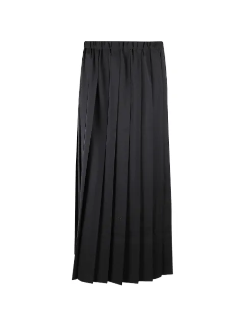 Junya Watanabe elastic-waistband skirt Black JPS011051