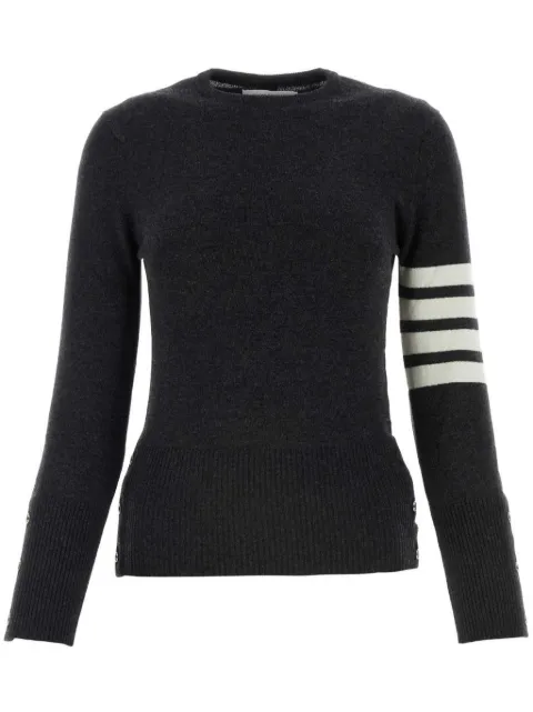 Thom Browne 4-Bar Classic sweater Grey FKA001A00011