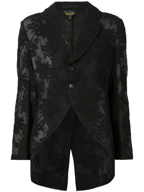 Comme Des Garçons lace blazer Black GPJ018051