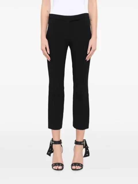 Alexander McQueen black cropped trousers Black 402716QFJ06