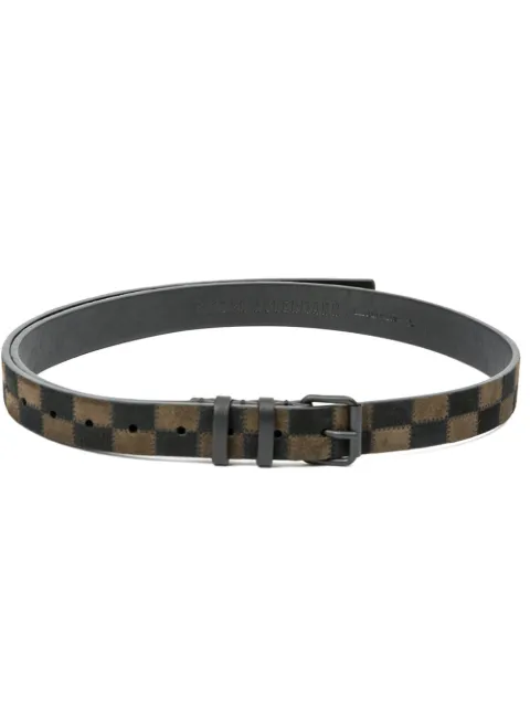 Haider Ackermann checkboard belt Black 1548016330097