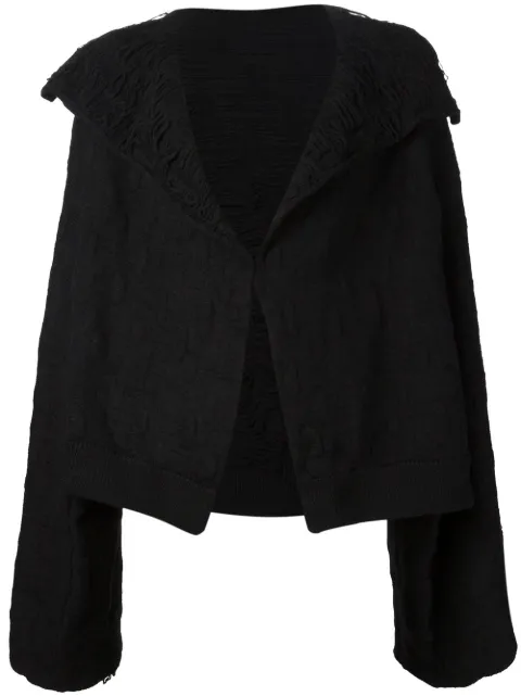 Yohji Yamamoto oversized jacket Black FYK66198